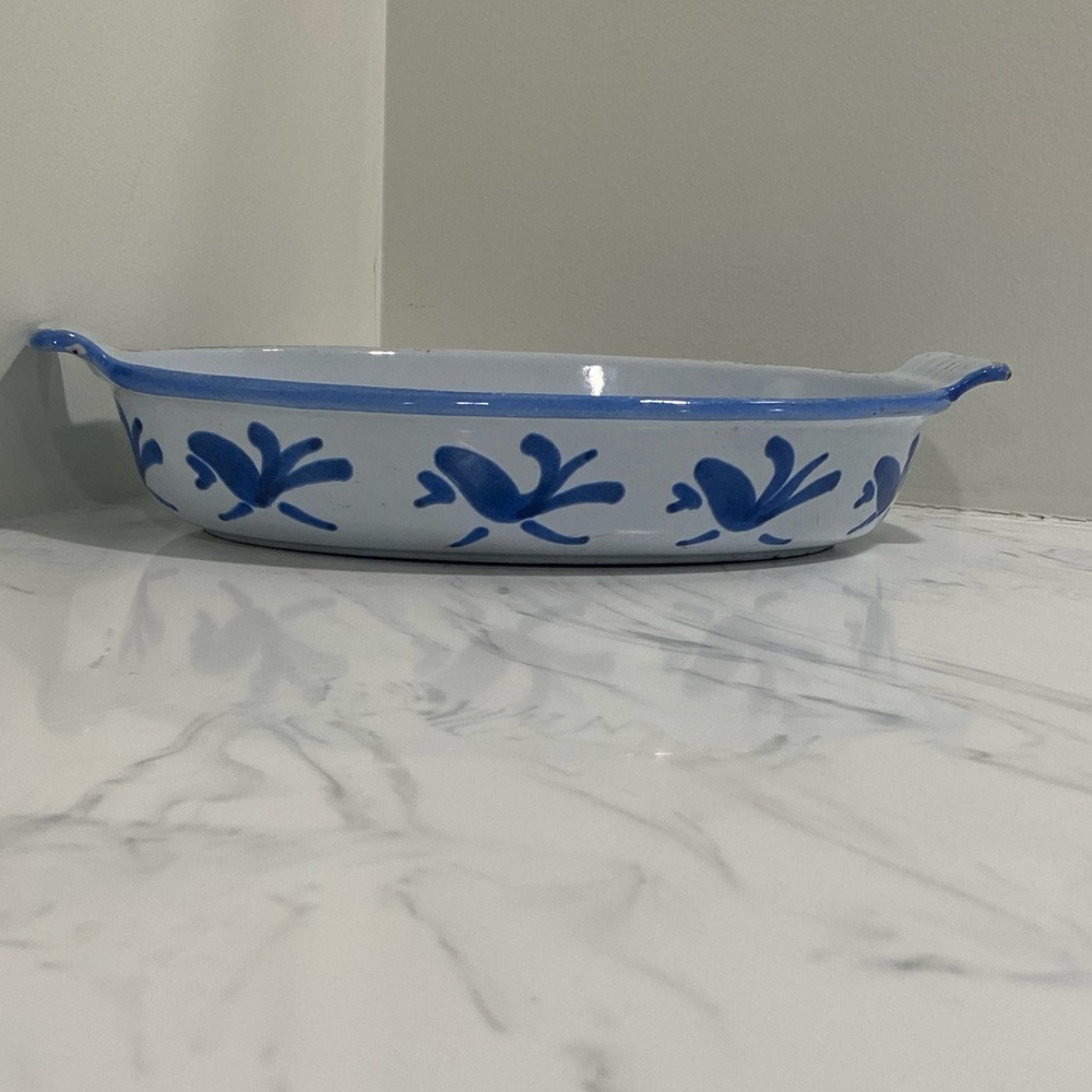 Husqvarna vintage 11x7 Swedish cast iron baking dish